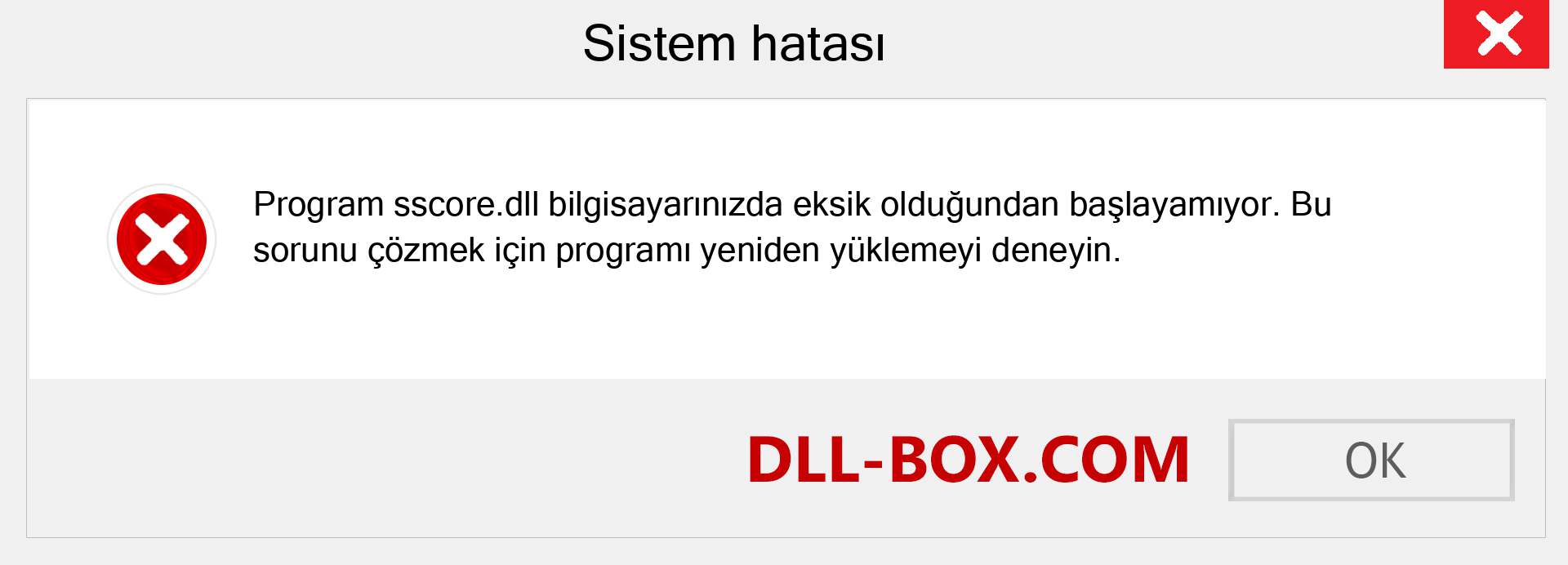 sscore.dll dosyası eksik mi? Windows 7, 8, 10 için İndirin - Windows'ta sscore dll Eksik Hatasını Düzeltin, fotoğraflar, resimler